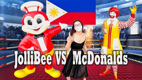 Jollibee Vs McDonalds In Philippines .